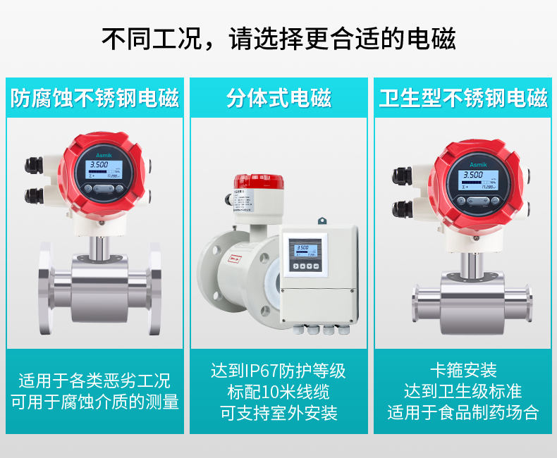 不同工況應(yīng)該如何選擇電磁流量計(jì)